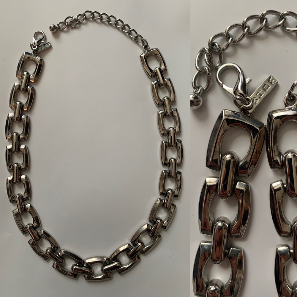 WHBM Silver Chain Necklace